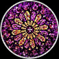 珠宝设计玫瑰窗（the rose window），也称玫瑰花窗，为哥特式建筑的特色之一，指中世纪教堂正门上方的大圆形窗，内呈放射状，镶嵌着美丽的彩绘玻璃，因为玫瑰花形而得名 ​ ​​​​