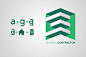 AG建设集团logo设计方案&建筑公司标志设计欣赏