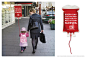 红十字会的一个有趣献血宣传广告，就一个血袋样子的氢气球，上面写着“每天，2465位儿童在紧急等待血液供给”。看起来这个气球只会发给小孩子。话说，你会让孩子拿着这么个不吉利的玩意么……