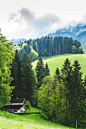 山谷，蒂罗尔州，奥地利
Mountain Valley, Tyrol, Austria