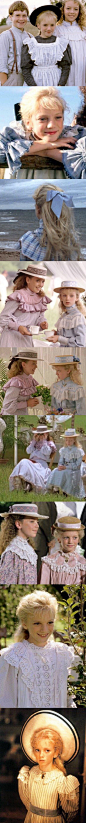 看了一部90s的老电影 Road to Avonlea 
电影里萝莉穿的服装真是太少女 太好看了 !!!!! ​​​​