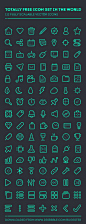 Line set - 112 icons by Taras Shypka #icon #design #free #download #freebie