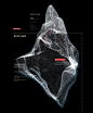 The Deep Web 3D Data Visualization Infographic by dr bolick, via Behance