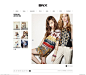 韩国BNX时尚休闲女性服饰服装网站！酷站截图欣赏-编号：30075