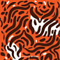 Tiger stripes background