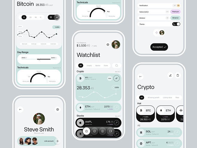 Crypto Trading App