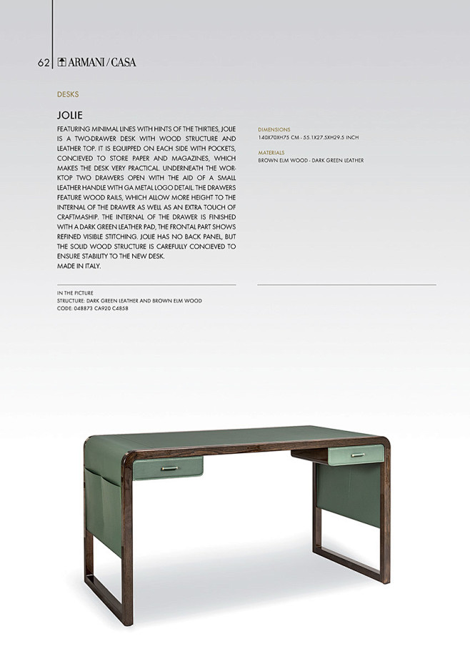Desks | Armani/Casa