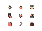 *Free* Christmas Icons – Colored
