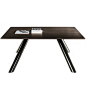 Van Dyck '08 Wood Square Table Minotti