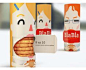 Bla Bla Biscuits label comes off to reveal the cookies right in the mouth of the design. #Innovative #PackageDesign