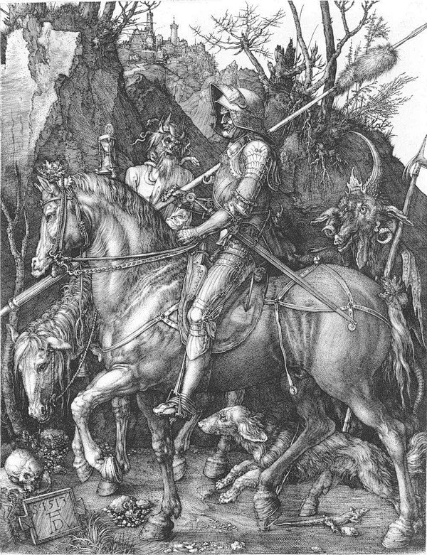 骑士，死亡与恶魔，1513 丢勒