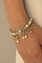 #珍珠手链# #DIY手工# Bridal Bracelet,Pearls Wedding Bracelet,Rhinestone,Vintage Style Bracelet,Victorian Jewelry,Wedding Jewelry,Crystals Bracelet. 