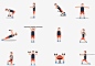 Fitness GIF Demonstrates 48 Exercises Perfect for New Year's Resolutions : The beginning of a new year provides a natural time for reflection and goal setting. One of your 2016 resolutions might be to live a healthier lifestyle and have a regular exercise