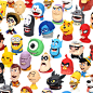 Characters / Plasticine : A collection of famous characters made of plasticine.