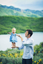 "My father used to do this with me when I was a baby. People always looked really anxious and asked him what he was doing. He would simply reply, "I'm teaching her to trust me." love this