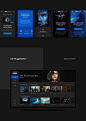 HBO new look - UI and brand on Behance