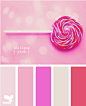 lollipop pink #采集大赛# #配色#