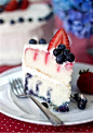 Patriotic Poke Cake #赏味期限#