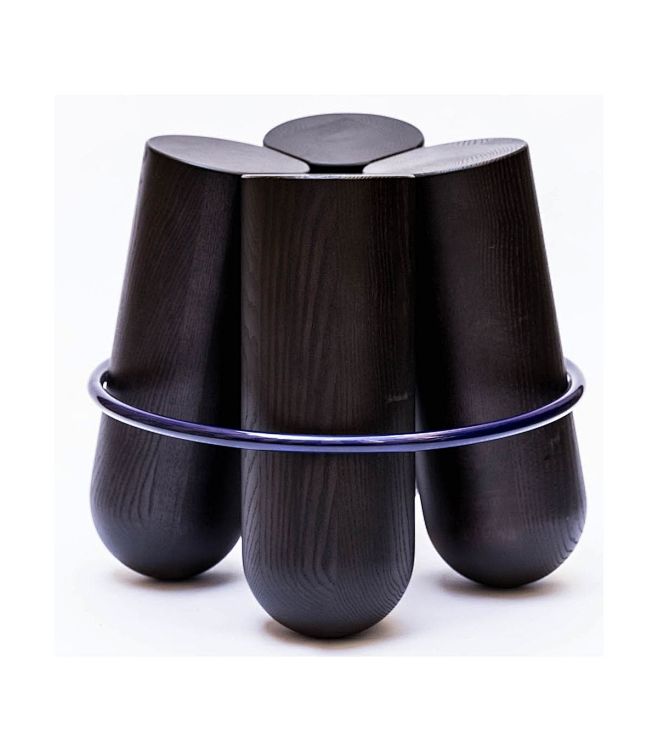 Tabouret Bolt noir e...