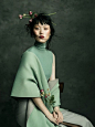 Model Hye Seung Lee for Harper's Bazaar Vietnam November 2017. Photo: Jingna Zhang
