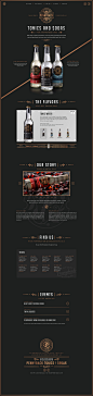 Pennyback Tonics and Sodas Website : Saved onto Web Design Collection in Web Design Category