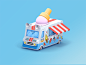 Ice cream truck