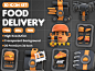 3D Icon Food Delivery — 3D Assets on UI8