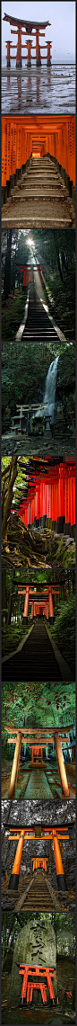 #建筑# #门窗# #日系# #和风# #3D# 神社 鸟居