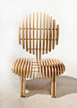 每天久坐导致腰椎不好怎么办？试试这把椅子吧~~
全球最好的设计，尽在普象网（www.pushthink.com）