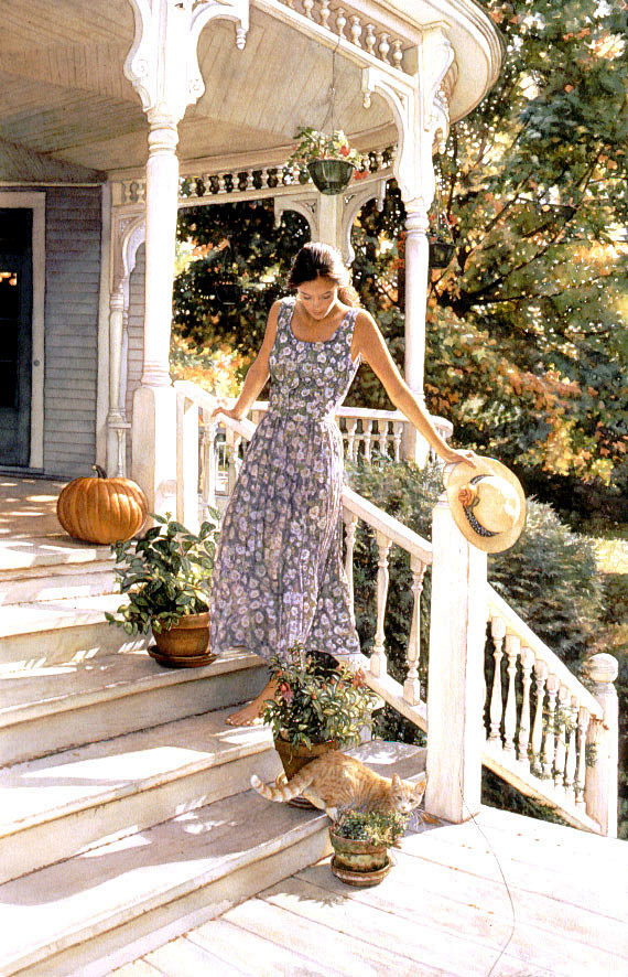 美国顶尖水彩大师-Steve Hanks...