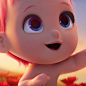 Storks, Babies!, Christopher Wright : Nothing like modeling babies! I'm responsible for the modeling. Texture, look, light, and render by Sony Pictures Imageworks.