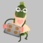 Hungry Vegetables Animated Stickers AMINO APPS : The New York compThe New York company Amino Apps trusted us to make several packages of animated stickers for the Premium version of their application. With this second pack we played with the idea of chara