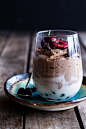 Chocolate Tahini Mocha Mousse w-Coconut Bubble Milk + Chocolate Expresso Beans-4