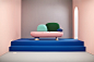 Toadstool - Missana : This family of puffs, table and sofa bench represents very clearly what Masquespacio’s work is, inspired by the visual culture and by the fact that graphic design is always present in one way or another through their projects. The fu