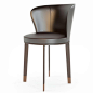 3d italian chair giorgetti leather model