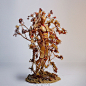 组合艺术家Garret Kane的一个新型具象雕塑，描绘破碎的人随着季节的变换而变幻。雕塑采用了数字雕刻软件ZBrush，和3D打印组件形成。
