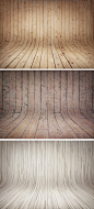 3 Curved Wooden Backdrops Vol.2