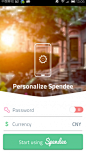 Spendee登录页面