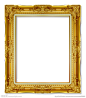 金色欧式高档奢华相框高清图片