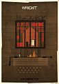 Nice Posters Showing the Universe of Famous Writers Through Houses