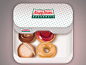 Krispy Kreme iOS图标 - 界面欣赏 -优艾图网(www.uiimg.com) -