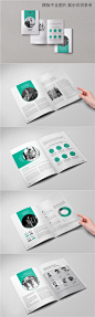 创意商务公司年度报告小册子画册设计,年度报告,小册子,画册,InDesign,INDD格式12.7MB