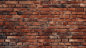 4K高清做旧砖墙文化砖块红砖墙壁背景底纹后期合成JPG图片素材