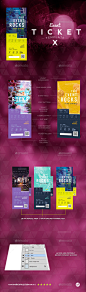 Event Tickets Template 10 - Miscellaneous Print Templates