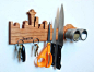 Skyline Hang Magnetic Organizer Your Place for Your Knives@北坤人素材