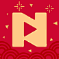 (2017鸡年 新年新春)NOWapp—直播 | logo | 图标@蒜头少女