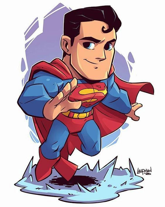 #superman #chibi #dr...