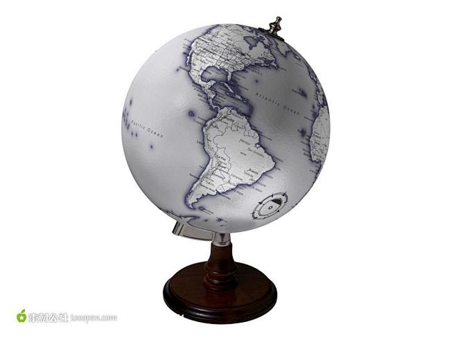 地球仪南白美洲部分素材图片设计背景