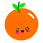 橙色, 图, 水果, 柑橘, 数码插图, 食品, 设计, 数字, 图标, 绘图, 儿童, 乐趣, 创意