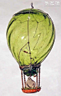 废弃灯泡改造DIY热气球工艺品